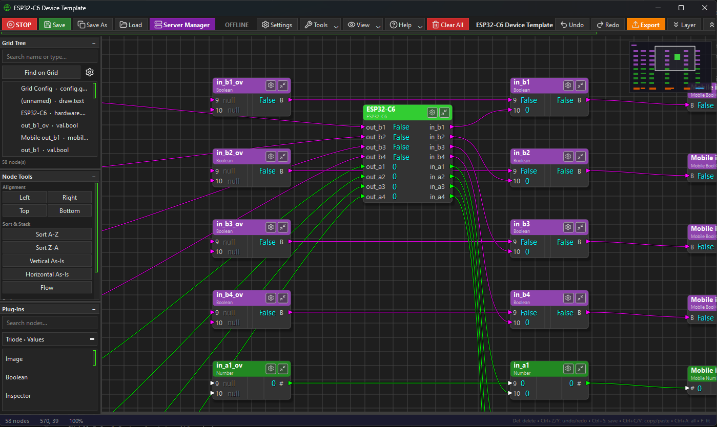ESP32 control
